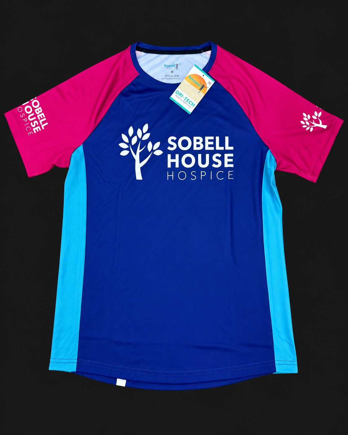 Branded charity clothing example